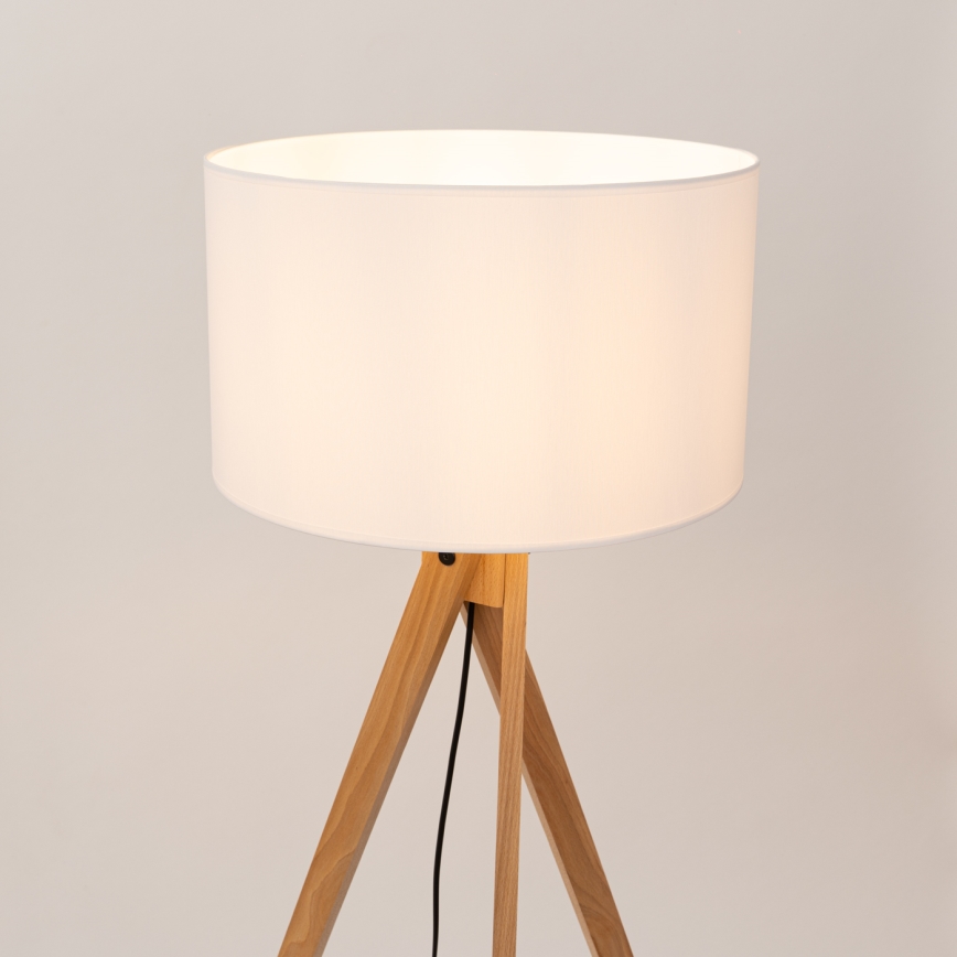 Stoječa svetilka NATT 1xE27/15W/230V bela