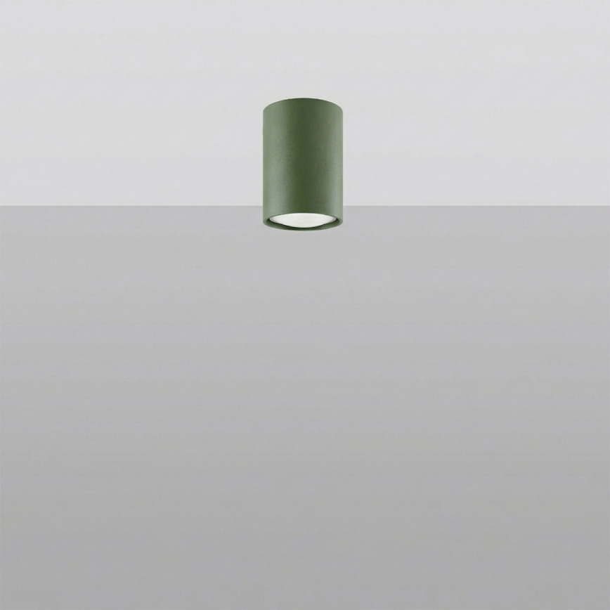 Točkovna svetilka LAGOS 1xGU10/10W/230V 10 cm zelena