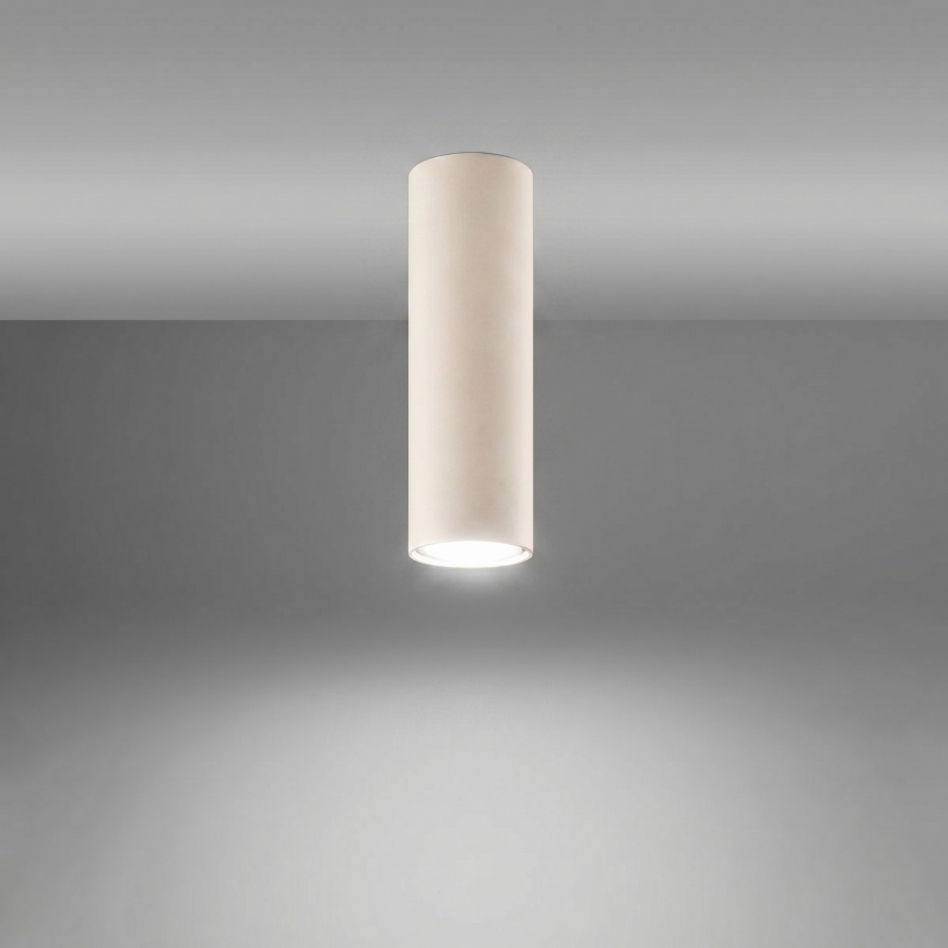 Smerna svetilka LAGOS 1xGU10/10W/230V 20 cm kremna