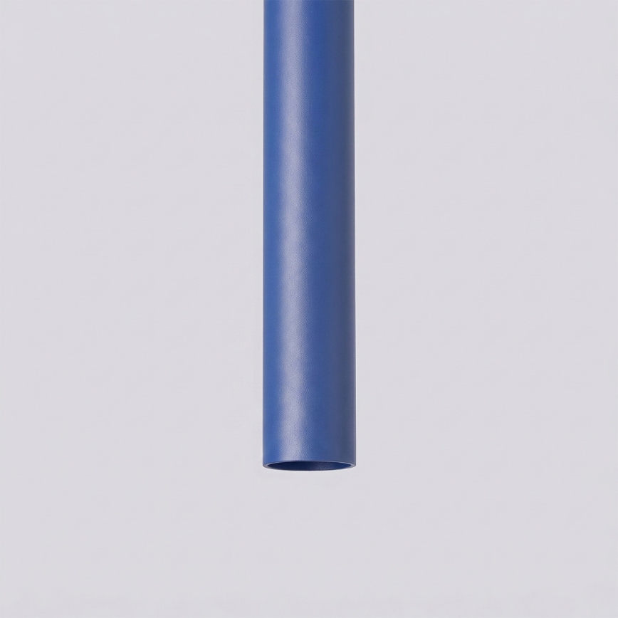Viseča svetilka na kablu PASTELO 1xG9/8W/230V modra