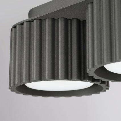 Točkovno svetilo AURA 3xGX53/10W/230V črno
