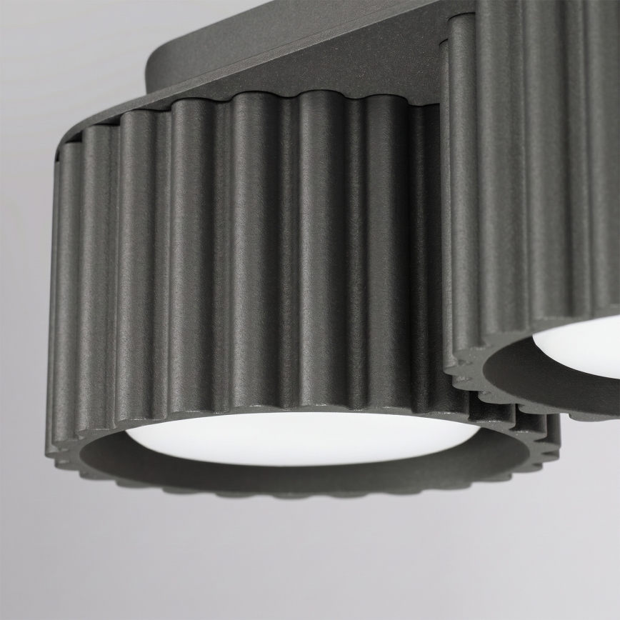 Točkovno svetilo AURA 3xGX53/10W/230V črno