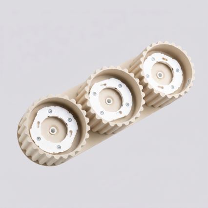 Smerna svetilka AURA 3xGX53/10W/230V kremna