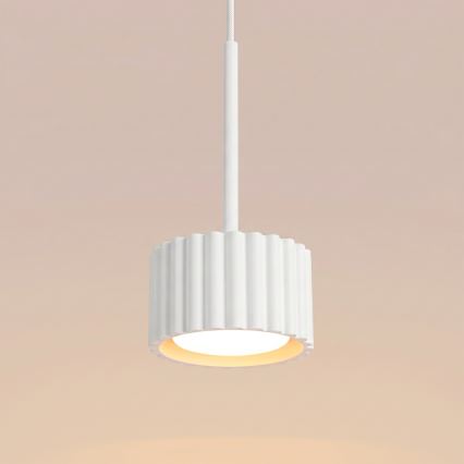 Lestenec na vrvici AURA 1xGX53/10W/230V bela