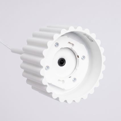 Lestenec na vrvici AURA 1xGX53/10W/230V bela