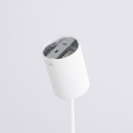 Lestenec na vrvici AURA 1xGX53/10W/230V bela