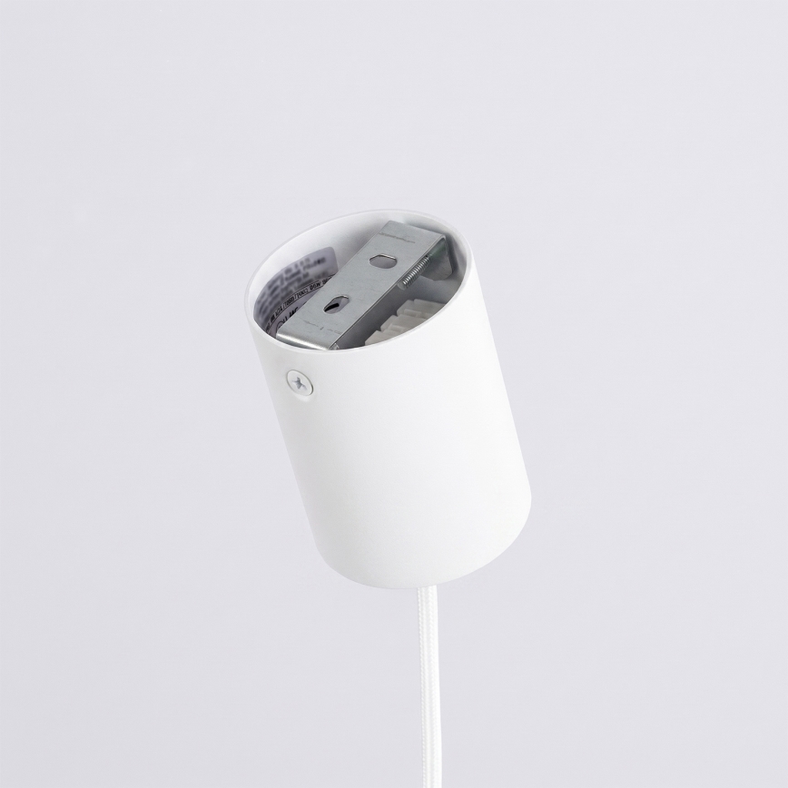 Lestenec na vrvici AURA 1xGX53/10W/230V bela
