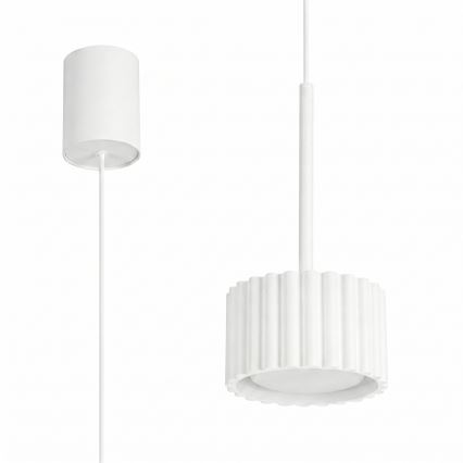 Lestenec na vrvici AURA 1xGX53/10W/230V bela