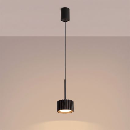 Viseča svetilka na kablu AURA 1xGX53/10W/230V črna