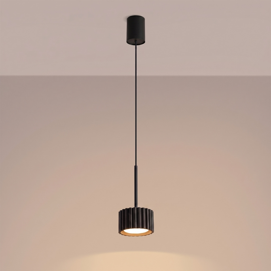 Viseča svetilka na kablu AURA 1xGX53/10W/230V črna