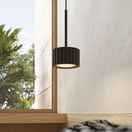 Viseča svetilka na kablu AURA 1xGX53/10W/230V črna
