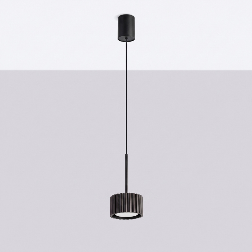 Viseča svetilka na kablu AURA 1xGX53/10W/230V črna