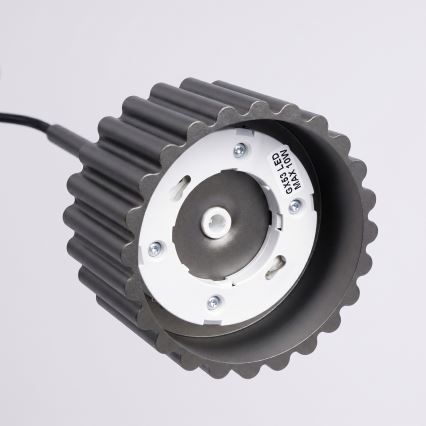 Viseča svetilka na kablu AURA 1xGX53/10W/230V črna