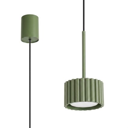 Viseča svetilka AURA na kablu 1xGX53/10W/230V, zelena