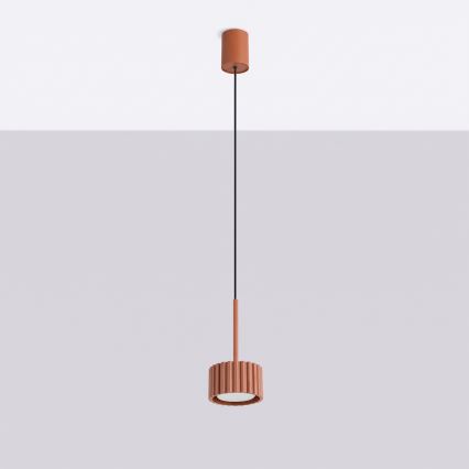 Viseča svetilka na kablu AURA 1xGX53/10W/230V rdeča
