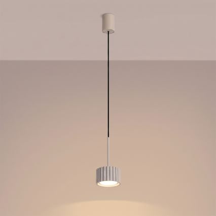 Lestenec na vrvici AURA 1xGX53/10W/230V taupe
