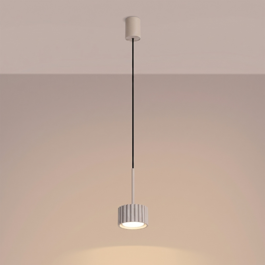Lestenec na vrvici AURA 1xGX53/10W/230V taupe