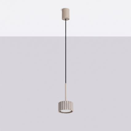 Lestenec na vrvici AURA 1xGX53/10W/230V taupe