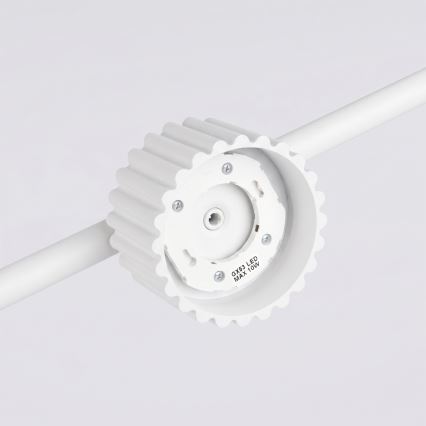 Viseči lestenec na žički AURA 4xGX53/10W/230V bela