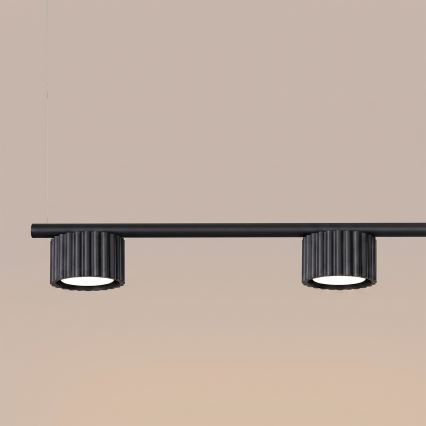 Lestenec na kablu AURA 4xGX53/10W/230V črna