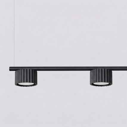 Lestenec na kablu AURA 4xGX53/10W/230V črna
