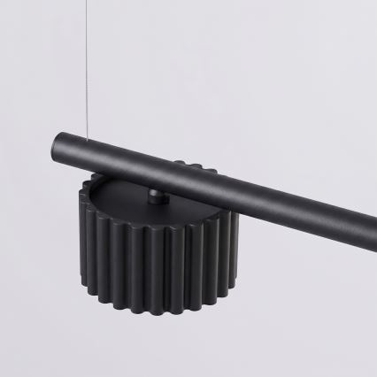 Lestenec na kablu AURA 4xGX53/10W/230V črna