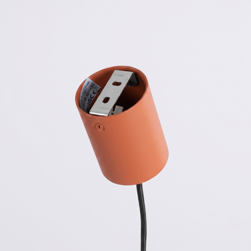 Viseči lestenec AURA na jeklenem kablu 4xGX53/10W/230V rdeča