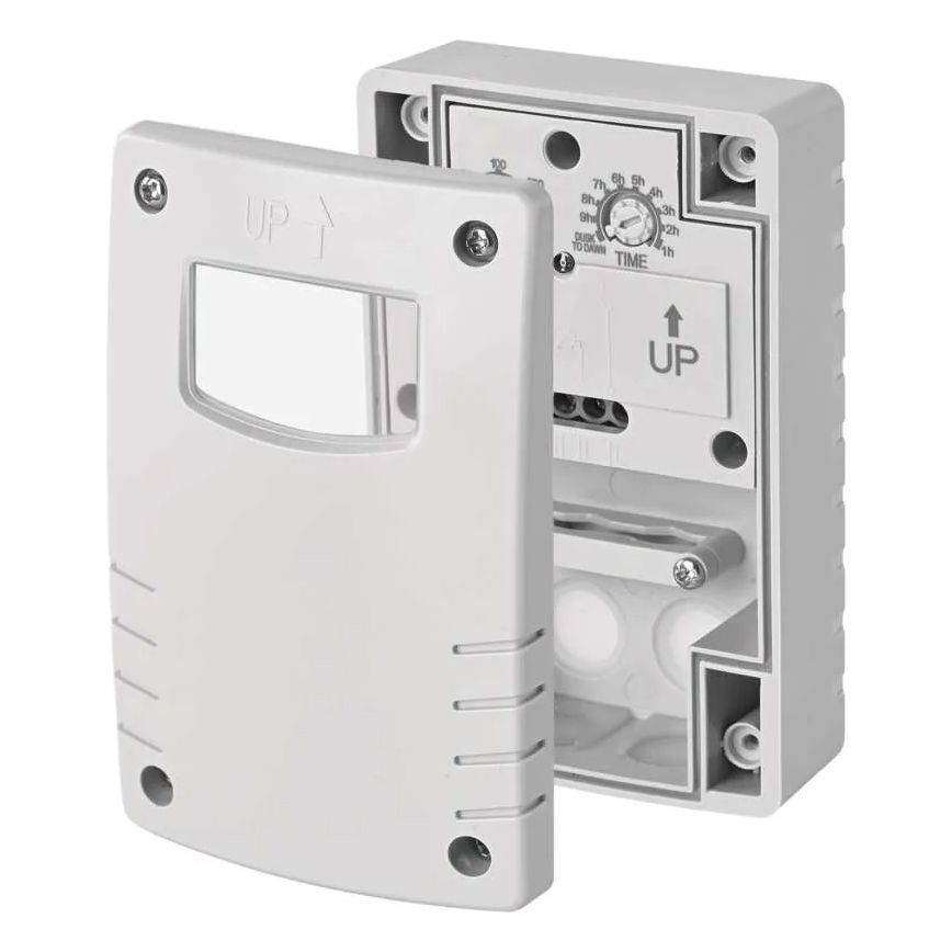 Somrakovno stikalo 1800W/230V IP65 belo