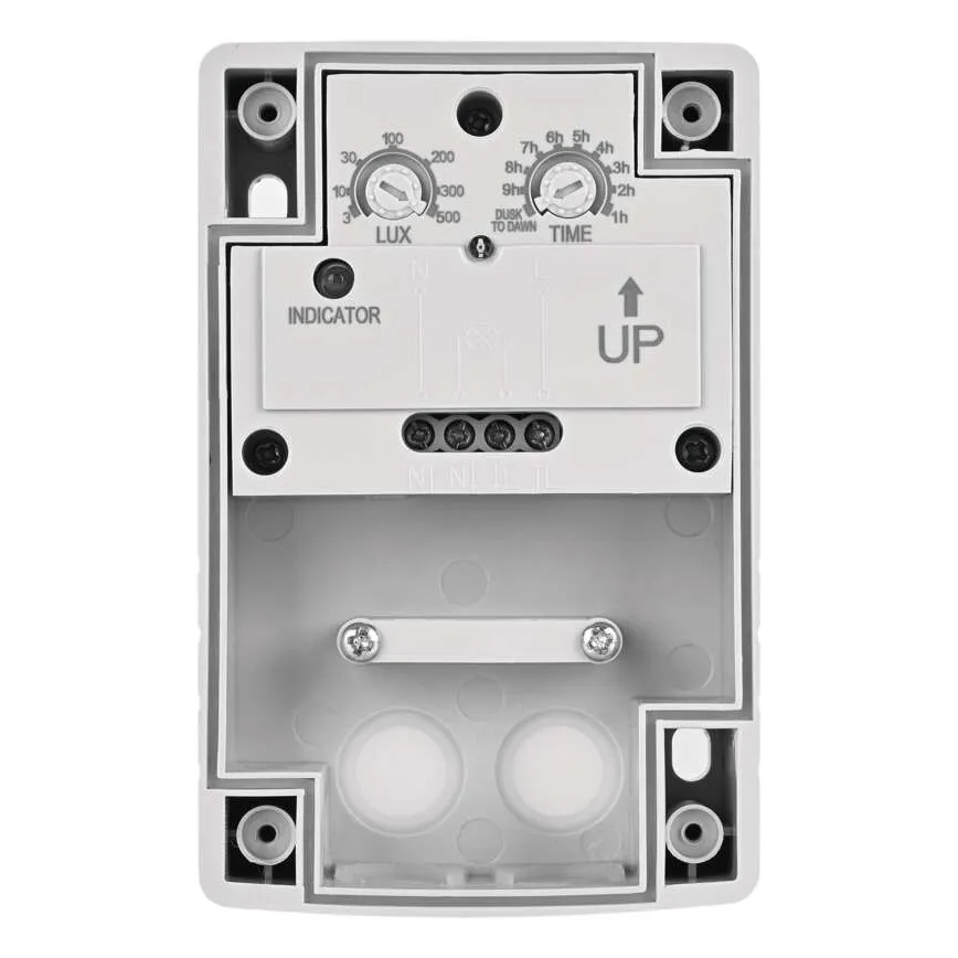 Somrakovno stikalo 1800W/230V IP65 belo