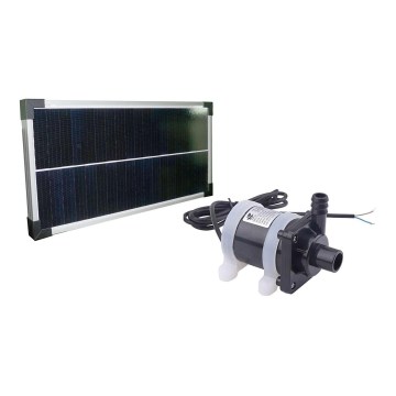 Sončna črpalka z fotovoltačnim panelom, 900 l/h, 20 W