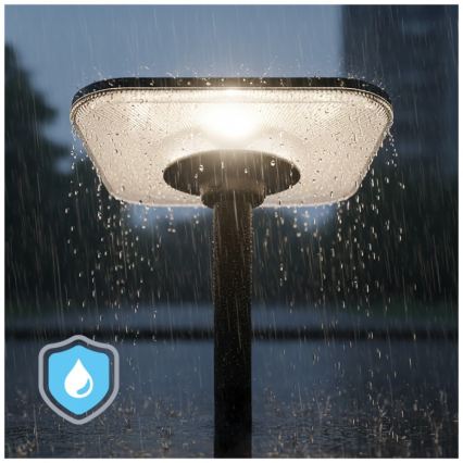 LED solarna ulična svetilka s senzorjem SOLSUMI LED/25W/3,2V 3000/4000/6500K IP54 24000 mAh + daljinski upravljalnik