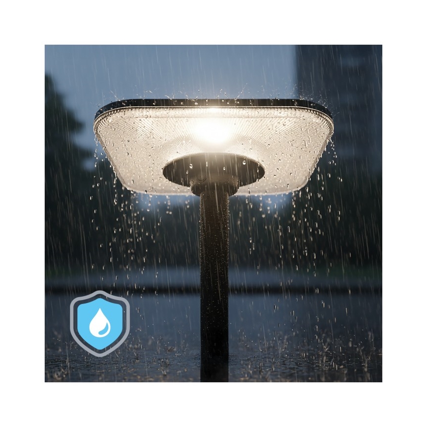 LED solarna ulična svetilka s senzorjem SOLSUMI LED/25W/3,2V 3000/4000/6500K IP54 24000 mAh + daljinski upravljalnik