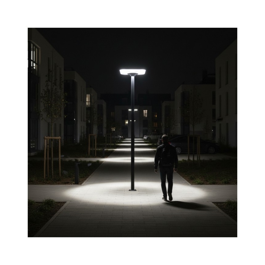 LED solarna ulična svetilka s senzorjem SOLSUMI LED/25W/3,2V 3000/4000/6500K IP54 24000 mAh + daljinski upravljalnik