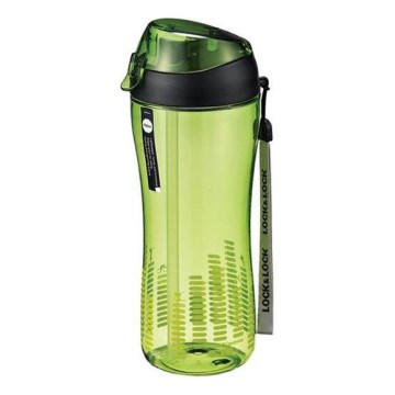 Športna steklenica s slamico 550 ml zelena