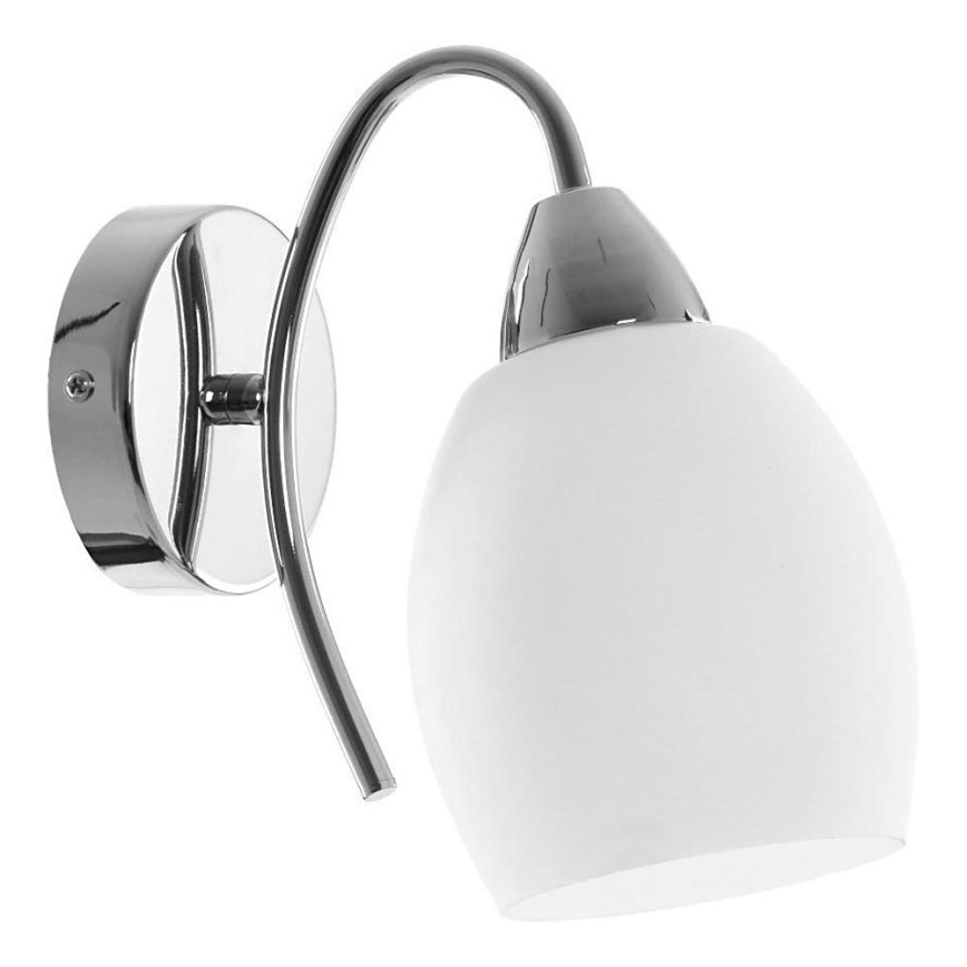 Nadomestni senčnik za lestenec in stenski svetilka PISA E27 pr. 12 cm bela