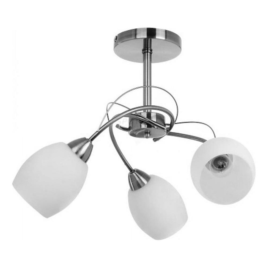 Nadomestni senčnik za lestenec in stenski svetilka PISA E27 pr. 12 cm bela