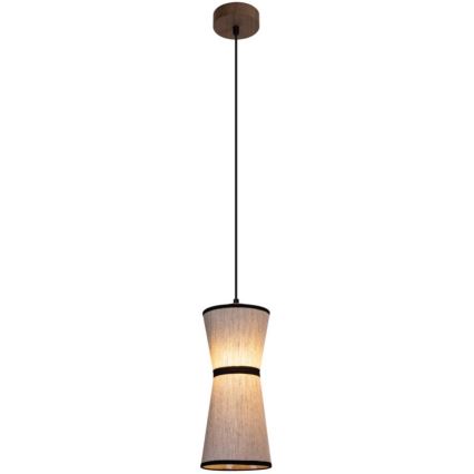 Lestenec na vrvici AMIGO 1xE27/25W/230V hrast