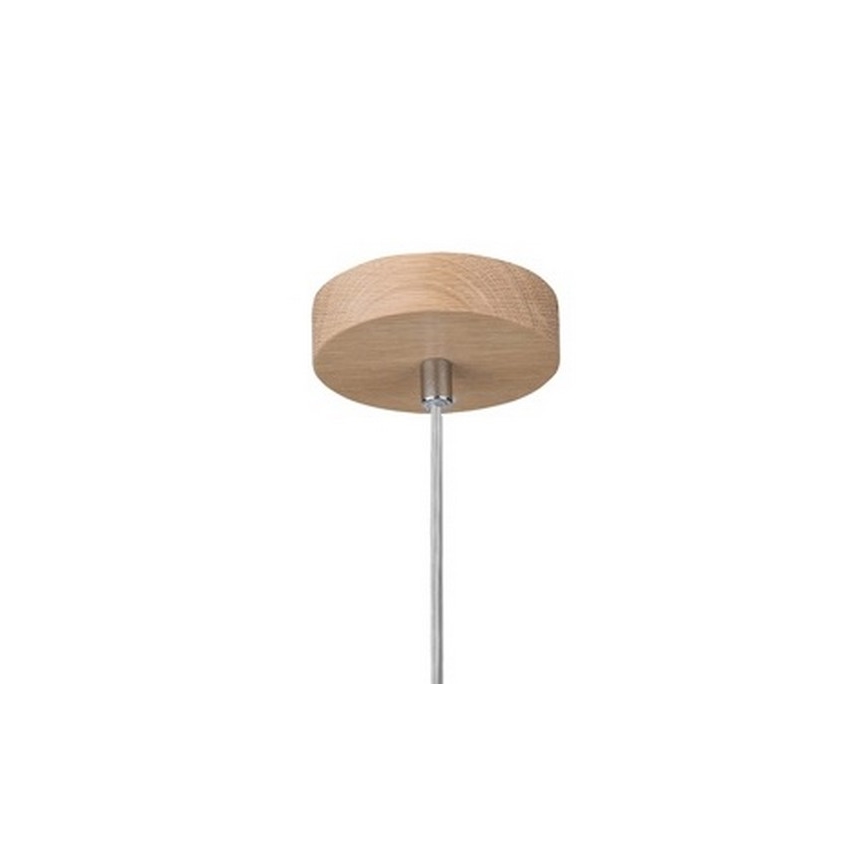 Lestenec na vrvici ALESSANDRO 1xE27/60W/230V hrast - FSC certifikat