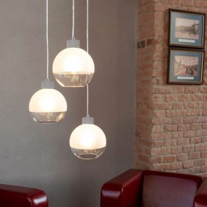 Lestenec na vrvici FRESH 3xE27/60W/230V