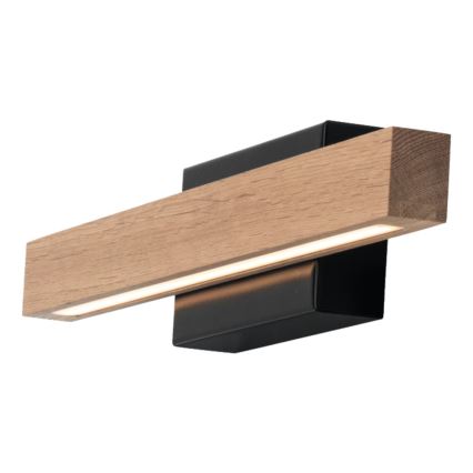 LED Kopalniška stenska svetilka AQUAVIVA LED/6W/230V 40 cm IP44 hrast
