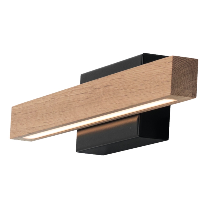 LED Kopalniška stenska svetilka AQUAVIVA LED/6W/230V 40 cm IP44 hrast