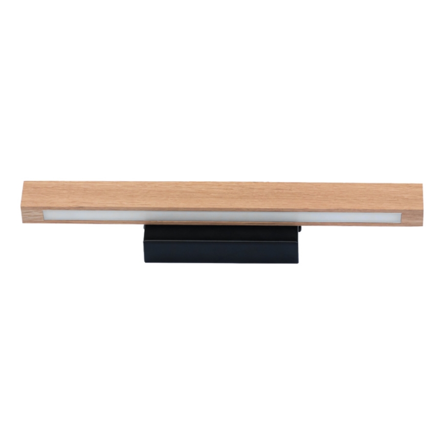 LED Kopalniška stenska svetilka AQUAVIVA LED/6W/230V 40 cm IP44 hrast