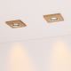 SET 3x LED Vgradna svetilka VITAR 1xGU10/5W/230V hrast – FSC certifikat