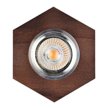 LED Vgradna svetilka VITAR 1xGU10/5W/230V CRI 90 bukev – FSC certifikat