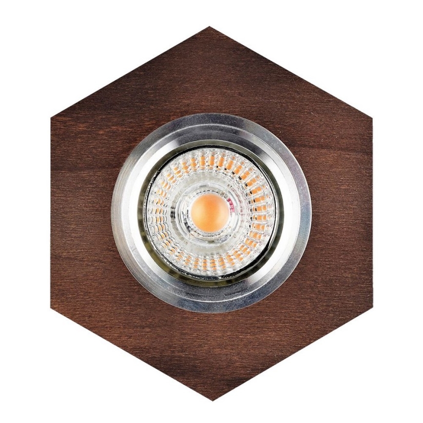 LED Vgradna svetilka VITAR 1xGU10/5W/230V CRI 90 bukev – FSC certifikat
