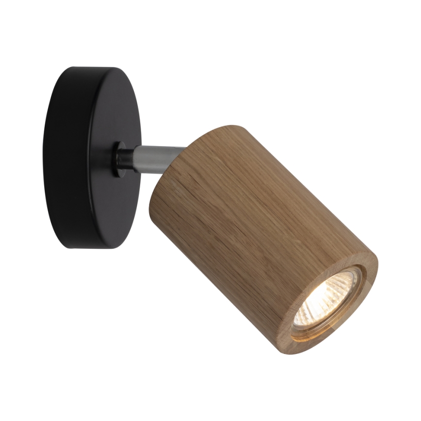 LED stensko točkovno svetilo MATTI 1xGU10/5W/230V hrast