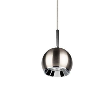 LED Lestenec na vrvici BALL WOOD 1xGU10/5W/230V mat hrast
