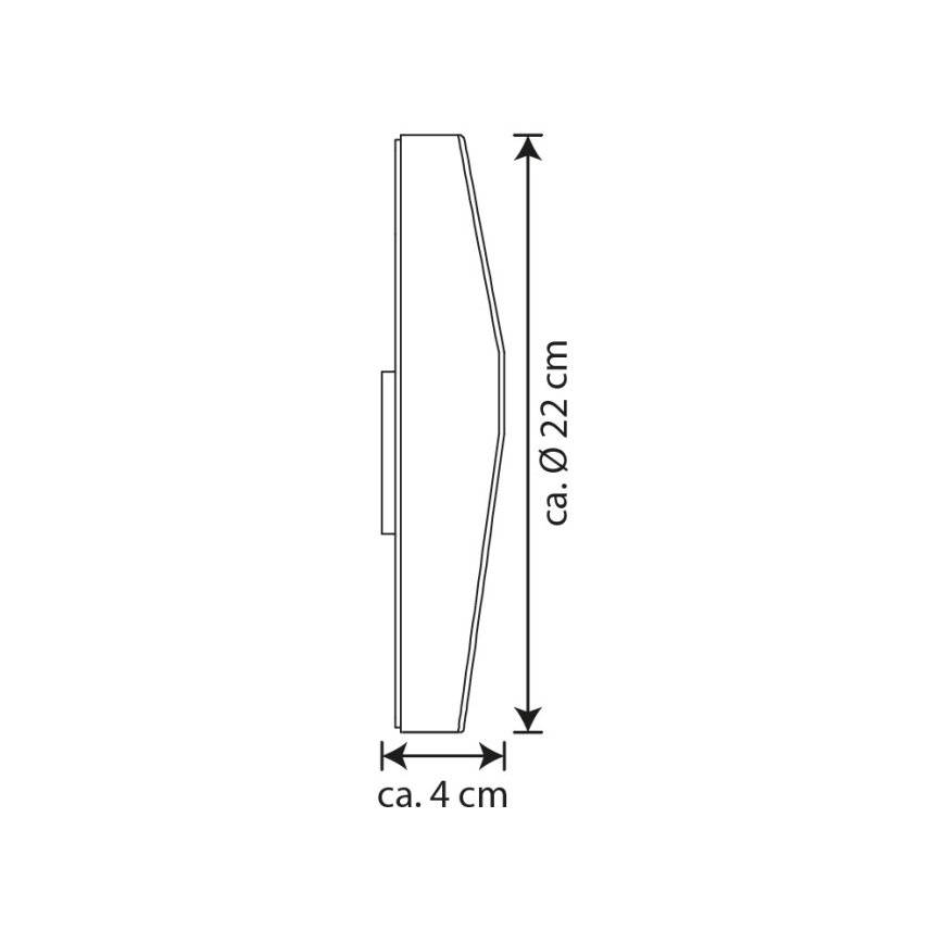 LED Solarna hišna številka LED/3x0,1W/2,4V 1200 mAh IP44