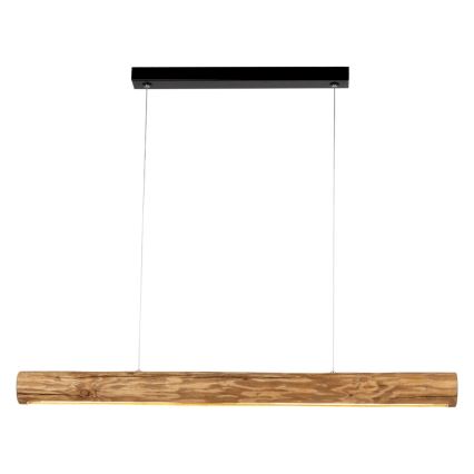 LED Zatemnitveni lestenec na vrvici LUCAS LED/25,5W/230V bor