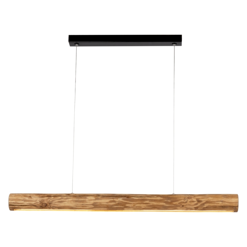 LED Zatemnitveni lestenec na vrvici LUCAS LED/25,5W/230V bor